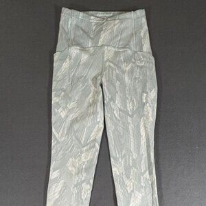 Lululemon Tights Women's Size 0 Teal Swift Speed High-Rise